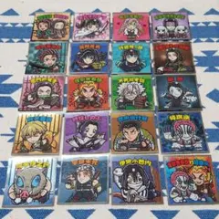 鬼滅の刃マン2チョコ ビックリマンシールNo.1〜20