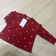 branshes ハート柄長袖Tシャツ 90cm 新品