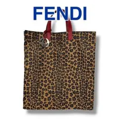 FENDI FILAコラボ ラウンドポーチ付きエコバック - メルカリ