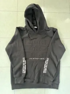 BROWNY パーカー 裏起毛 ブラック Mサイズ