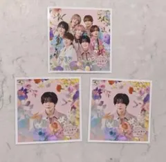 【モカ様専用】なにわ男子 ましかくフォト Floral 集合 渋谷限定