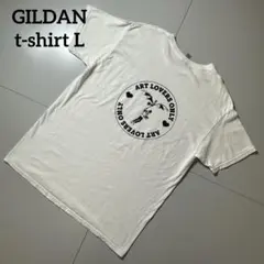 【ART LOVERS ONLY】GILDAN Tシャツ ホワイト Lのサムネイル