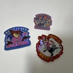 ズートピア2 オーロラステッカーコレクション3枚