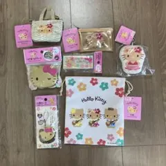 サンリオ 日焼けキティ 7点セット ダイソー セリア キャンドゥ