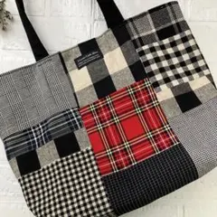 大きめトートバッグハンドメイド　2030