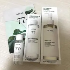 アヌア　77➕　　化粧水➕クレンジング➕パック➕試供品のサムネイル