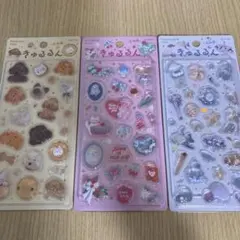 【正規品】きゅるるんシール 3枚セット