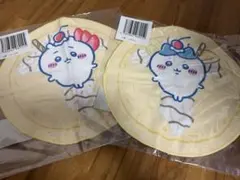 ちいかわ　1番くじ　E賞ハンカチ　クレープ型　ちいかわ　ハチワレ