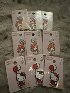 キャンドゥ キャラクター ワッペン 9枚