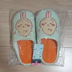 ちいかわ 洗えるルームシューズ スリッパ うさぎ 23-25cmのサムネイル