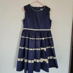TOCCA ネイビー ワンピース 120