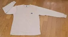 BEN DAVIS ベージュ 長袖カットソー シャツ Mサイズ