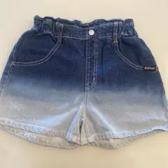 ALGY グラデーションデニムショートパンツ M