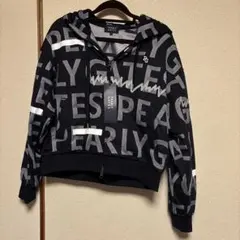 PEARLY GATES ジップアップパーカー ブラック - メルカリ