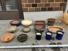 j*i様 陶器製小品盆栽鉢【12個セット】