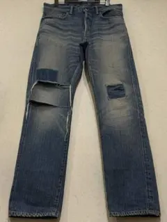 エディ期 SAINT LAURENT PARIS ダメージ スキニーデニム28 - メルカリ