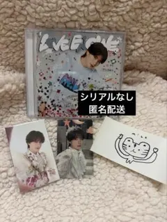M!LK LOVEENG!NE 山中柔太朗盤 ミニアルバム トレカ&ステッカー
