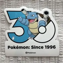 韓国限定 ポケモン カメックス 30周年 ステッカー