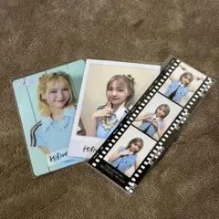 ME:I 海老原鼓　トレカ　hi five タワレコ　ポラロイド　3 cut