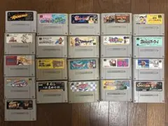 スーパーファミコンソフトセット　21本