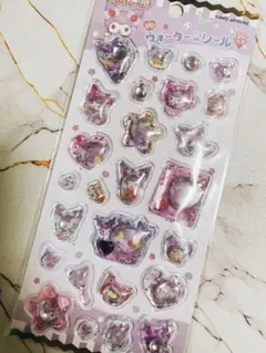 正規品　クロミ　ウォーターインシール　サンリオ　　　　ラインストーン付