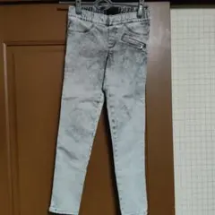 ZARA GIRLS ケミカルウォッシュ パンツ 140cmのサムネイル