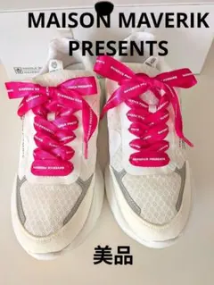 【美品】MAISON MAVERICK MS2457 スニーカー