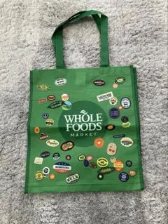 外ポケットつき新品未使用Whole Foods Market エコバッグ