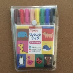 ●サクラクレパス サインペン ツイン 8色入りのサムネイル