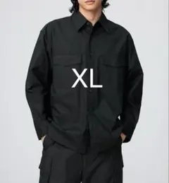 新品タグ付き】ユニクロU リラックスフィットジャケット 黒 XXL 完売品