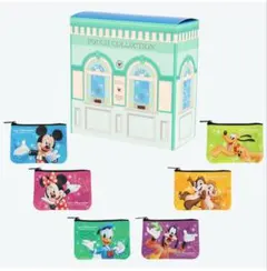 【新品未使用】ディズニー　ポーチコレクション 6点セット