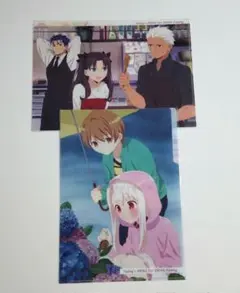 衛宮さんちの今日のごはん クリアファイル　遠坂凛 アーチャー　ランサー