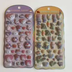 【正規品】コットンパフィシール　ズートピア&ベイマックス　ディズニー　新品未開封