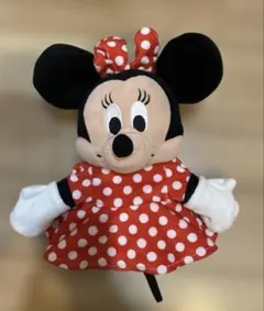 ディズニーミニーマウス パペット　ぬいぐるみ