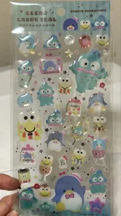 【正規品】クリアキャンディシール ハンギョドン けろっぴ タキシードサム