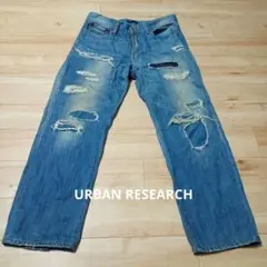 URBAN RESEARCH ダメージストレートデニムサイズ38のサムネイル