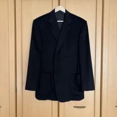 カシミヤ　ブラック　テーラードジャケット