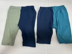 バイカラー ベビーレギンス 2枚セットのサムネイル