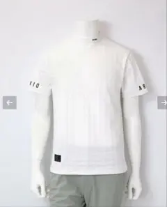 【美品】アルチビオ　メンズ　半袖　千鳥ジャガードハイネックプルオーバー（48）のサムネイル