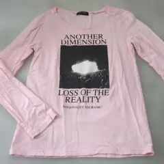 ボイコット　ピンクＴシャツ　長袖　　　サイズ3　 Мサイズ相当　メンズのサムネイル