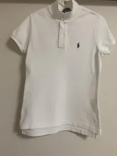 RALPH LAUREN 半袖.白ポロシャツ