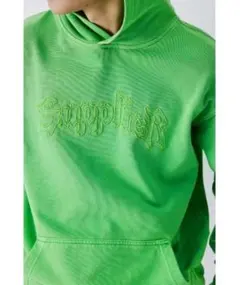 supplierパーカー緑