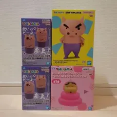 【未開封】クレヨンしんちゃん ぶりぶりざえもん フィギュア 4体セット