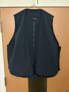 nagonstansナゴンスタンス PERTEXダウンノーカラーベスト M 黒色