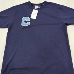 CONVERSE 半袖Tシャツ M ダークブルー（通勤や通学に可愛いトップス）
