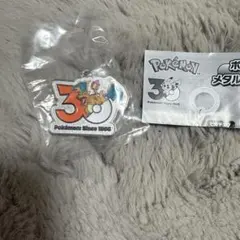 ポケモン30周年 メタルチャームマスコット　リザードン　めじるしアクセサリー