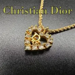 3170-1 極美品✨ Dior ネックレス CD ロゴ 希少 刻印 cm - メルカリ