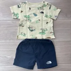 THE NORTH FACE Tシャツとショートパンツのセット　80cm