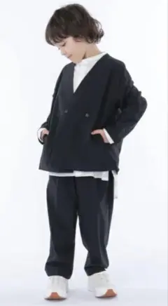 SHIPS別注 mounten キッズ セレモニー セットアップ 美品　110