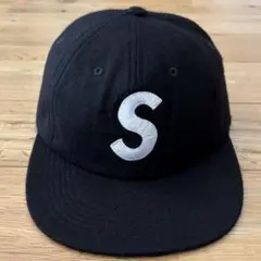 【美品】Supreme Wool S Logo 6-Panel Cap Sロゴ